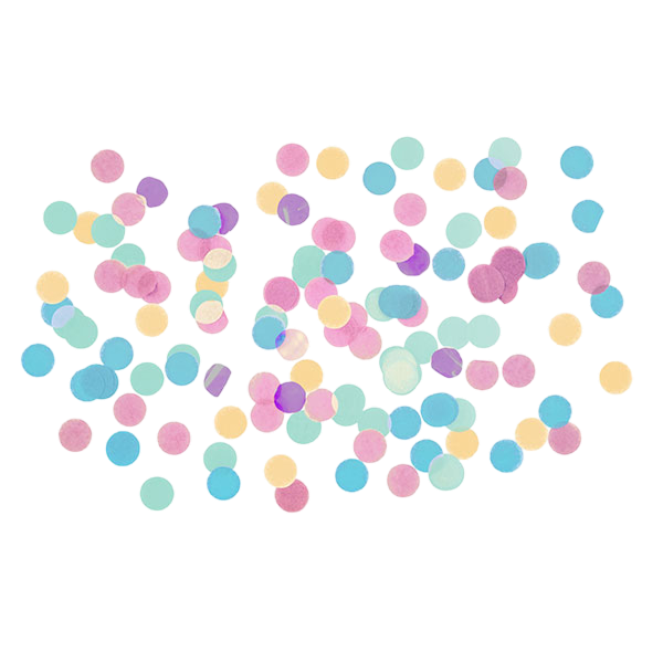 Confetti Happy Birthday Pastel